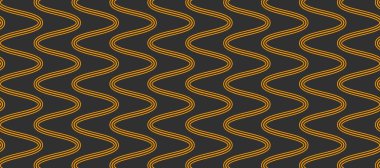 Makarna deseni, dalgalı çizgiler, spagetti dalgaları. Sarı makarna ile İtalyan restoranının arka planı. Ramen deseni