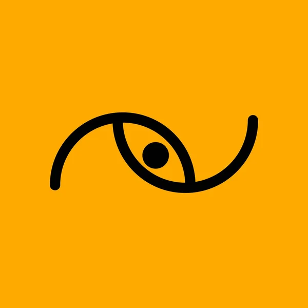Глаз Орган Иконы Зрения — стоковый вектор