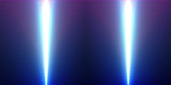 Abstrakte Laser Gestreift Liniert Horizontal Glühenden Hintergrund Scan Bildschirm Technologisch — Stockvektor