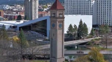 Spokane Washington Eyalet Şehri Riverfront Park Hava Sahası