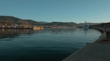 sea port with many boats