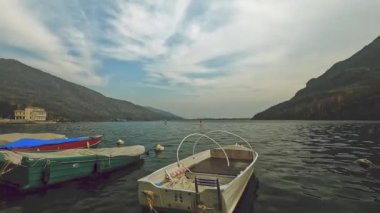 Mergozzo Gölü manzarası