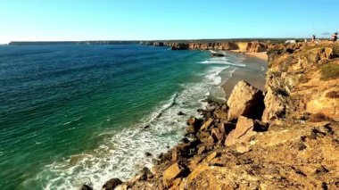 Algarve 'deki İspanyol Sahili Panoraması