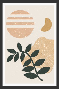 Modern soyut trend çerçeve tasarımı, yaz satışı için iyi, sosyal medya tanıtım içeriği ve daha fazlası için iyi.