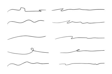 El çizilmiş vektör kümesi altı çizili.