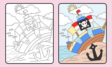 Çocuklar ve ilkokul için renk öğrenme.