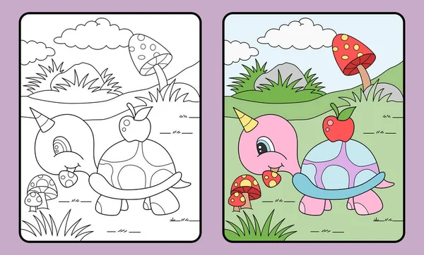 Çocuklar ve ilkokul için renk öğrenme.