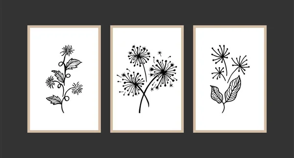 Modern Boho soyut moda arka plan tasarımı. bitki boyası