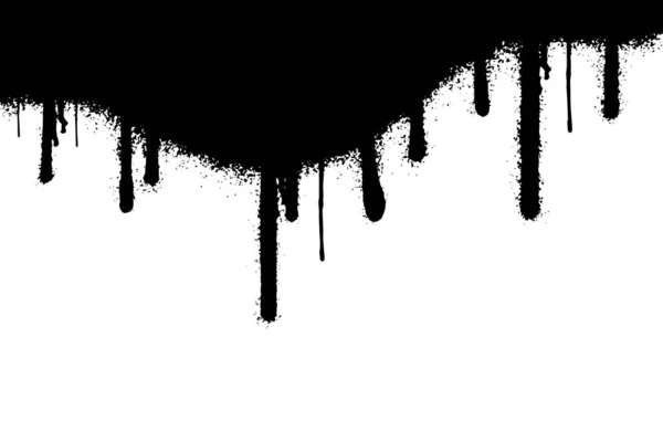 Grafit Sprej Namalované Čáry Grunge Tečky Izolované Bílém Pozadí — Stockový vektor
