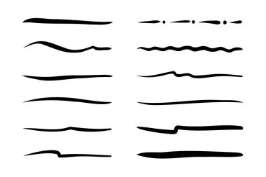 El çizilmiş vektör kümesi altı çizili.