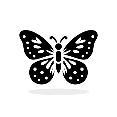 Siluet sanatıyla muhteşem kelebek çizimi