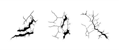 Çatlak duvar, çatlak illüstrasyon