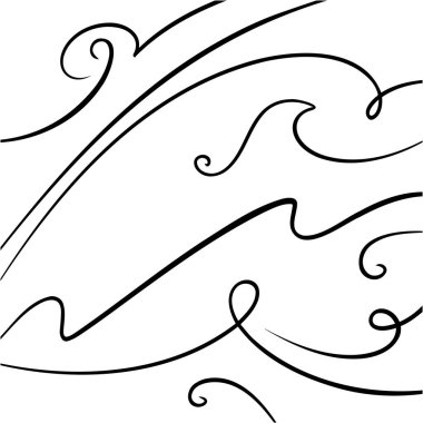 Zarif el yapımı düzensiz çizgiler çeşitli tasarım ve zanaat projeleri için uygun sanatsal bir yetenek yaratır.