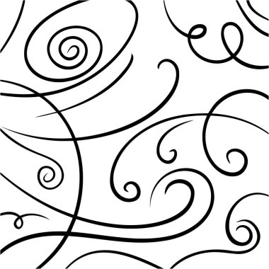 Zarif el yapımı düzensiz çizgiler çeşitli tasarım ve zanaat projeleri için uygun sanatsal bir yetenek yaratır.