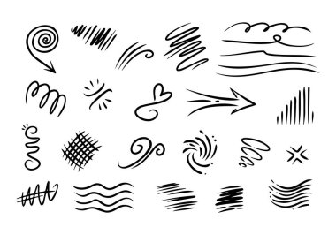 Zarif el yapımı düzensiz çizgiler çeşitli tasarım ve zanaat projeleri için uygun sanatsal bir yetenek yaratır.