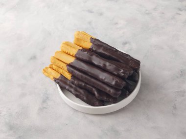 Çikolatalı ekmek. Tatlı tat.