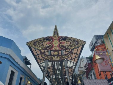 Kuala lumpur, Malezya-Ağustos 12 2023: Merkezi Pazar Kuala Lumpur.Malezya Kültür ve Miras Topluluğu tarafından Miras Alanı olarak sınıflandırılmıştır.