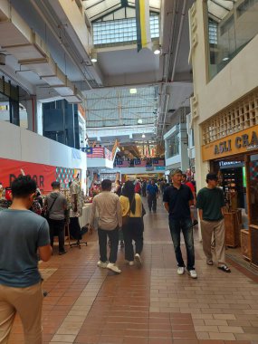 Kuala lumpur, Malezya-Ağustos 12 2023: Merkezi Pazar Kuala Lumpur.Malezya Kültür ve Miras Topluluğu tarafından Miras Alanı olarak sınıflandırılmıştır.