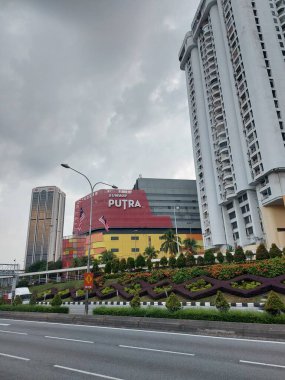 Kuala lumpur, Malezya-Ağustos 12 2023 Sunway Putra Alışveriş Merkezi. Yerleşim yeri Jalan putra, kuala lumpur, Malezya