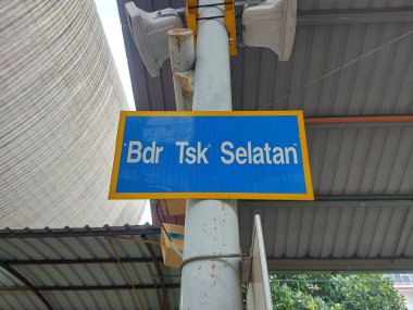 Kuala lumpur, Malezya-Ağustosu 11 Ağustos 2023: terminal bersepadu selatan, bandar tasik selatan.Hentian Duta ve Pekeliling Otobüs Terminali dışında Kuala Lumpur 'daki ana ekspres otobüs terminallerinden biridir..