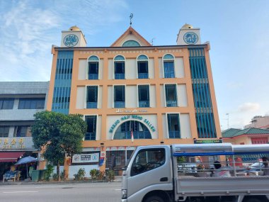 Singapur, Singapur-Ağustos 10 2023 Mescid Hacı Mohd Salleh. Singapur, Geylang Yolu 'nda yer almaktadır. 