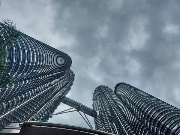 Kuala Lumpur Malaysia August 2023 Die Petronas Towersor Menara Berkembar — Stockfoto