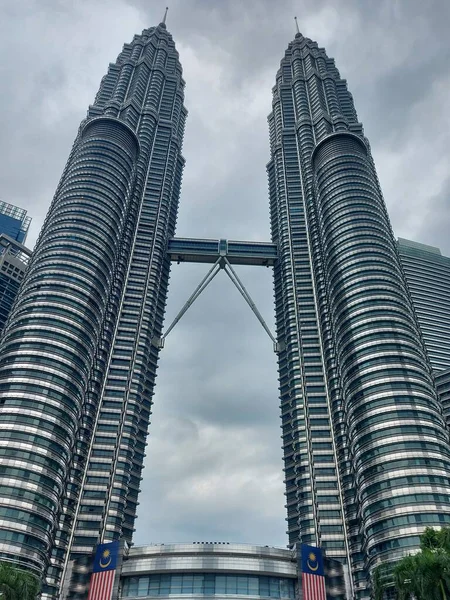 Kuala Lumpur Malásia Agosto 2023 Petronas Toweror Menara Berkembar Petronasal — Fotografia de Stock