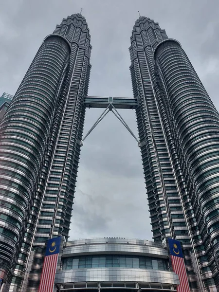Kuala Lumpur Malasia Agosto 2023 Thepetronas Toweror Menara Berkembar Petronasal —  Fotos de Stock