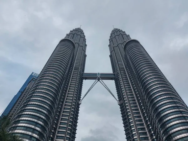 Kuala Lumpur Malesia Agosto 2023 Torri Petronas Menara Berkembar Petronasal — Foto Stock