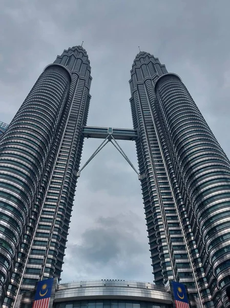 Κουάλα Λουμπούρ Μαλαισία Αυγούστου 2023 Πύργος Πετρώνας Μενάρα Μπερκεμπάρ Πετρόνασαλ — Φωτογραφία Αρχείου
