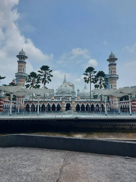 Куала Лумпур Малайзія Серпня 2023 Року Мечеть Джамека Або Султан — стокове фото