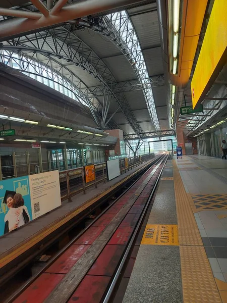 クアラルンプール インドネシア ガスト12 2023 クアラルンプール中央駅 Klセントラル それはマレーシアの首都クアラルンプールの主要な鉄道駅を収容するケアンジット指向の開発です — ストック写真