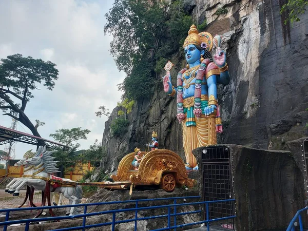 Печери Бату Малайзія Серпня 2023 Року Печери Бату Або Паттумалай — стокове фото