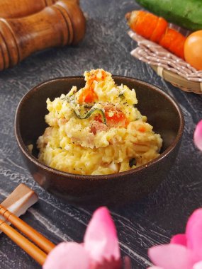 Japon patates salatası. Japonya 'da 