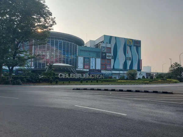Cibur Indonezja Wrzesień 2023 Skrzyżowanie Cybur Jest Shopping Centrum Cibubububur — Zdjęcie stockowe