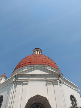 Semarang, Endonezya-Eylül 2 2023: kota lama semarang.Semarangda 1920 'lerde ticaret merkezi haline gelen bir alan..