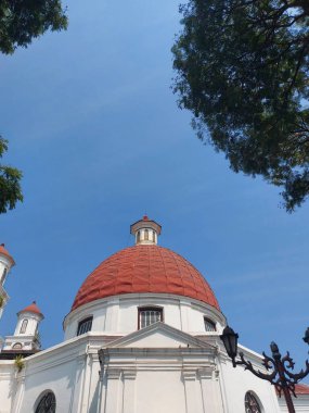 Semarang, Endonezya-Eylül 2 2023: kota lama semarang.Semarangda 1920 'lerde ticaret merkezi haline gelen bir alan..