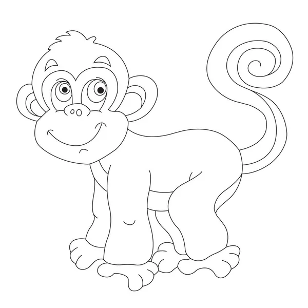 Crianças Colorindo Livros Ou Colorindo Páginas Ilustração Macaco Ilustração  do Vetor - Ilustração de atividades, tampa: 261662335