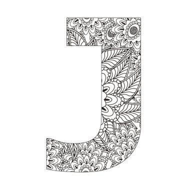 Eğlenceli ve eğitici bir alfabe boyama sayfası. Çocuklar için çocuk boyama ve aktivite kitapları