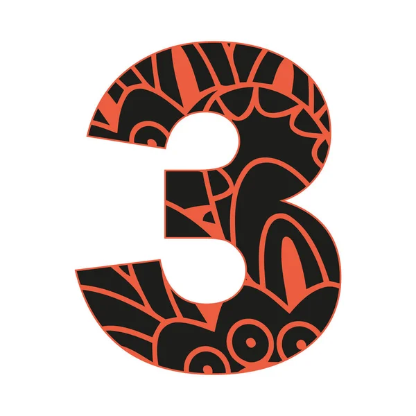 Yetişkin süslemeleri için renkli yazı tipi boyama sayfası Çocuk etkinliği öğrenimi için