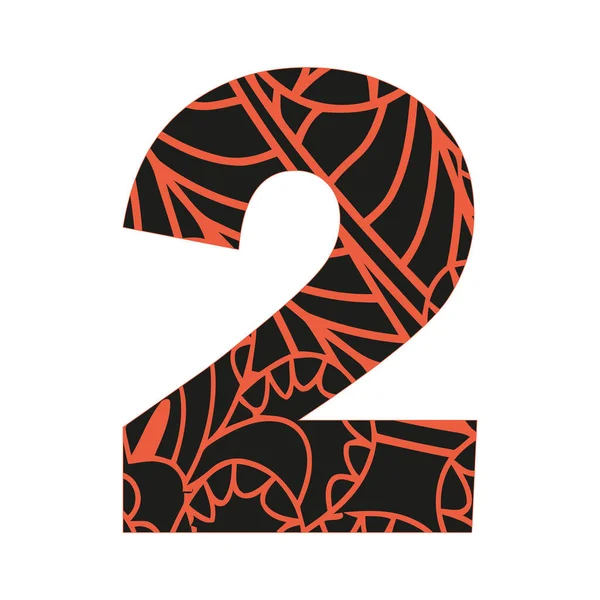 Yetişkin süslemeleri için renkli yazı tipi boyama sayfası Çocuk etkinliği öğrenimi için