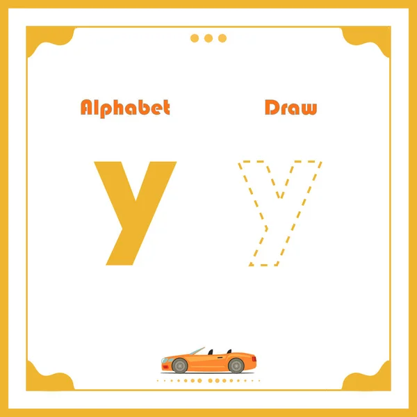 Schéma Alphabétique Pour Les Enfants Illustration Alphabétique Pour Les Enfants — Image vectorielle