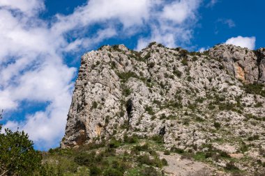 Kırım 'daki güzel dağ manzarası