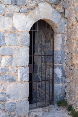 Kudüs, İsrail 'in eski taş kapısı.