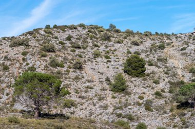 Dağların güzel manzarası