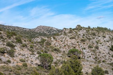 arka planda dağlar ile peyzaj