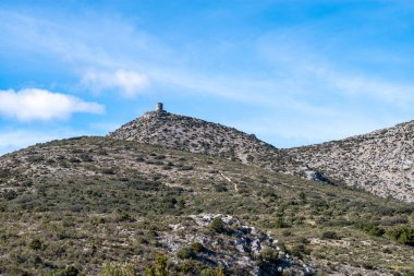 İspanya 'nın büyük duvarının sıradağları