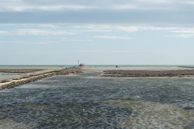 Sabahları deniz manzarası