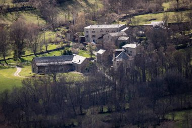 Dağların güzel manzarası