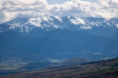 Güzel dağlar manzarası. seyahat, doğa,